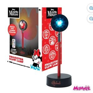 Minnie Mouse LED Sunset Projection Lamp, , 3.4" W x 7.5" H